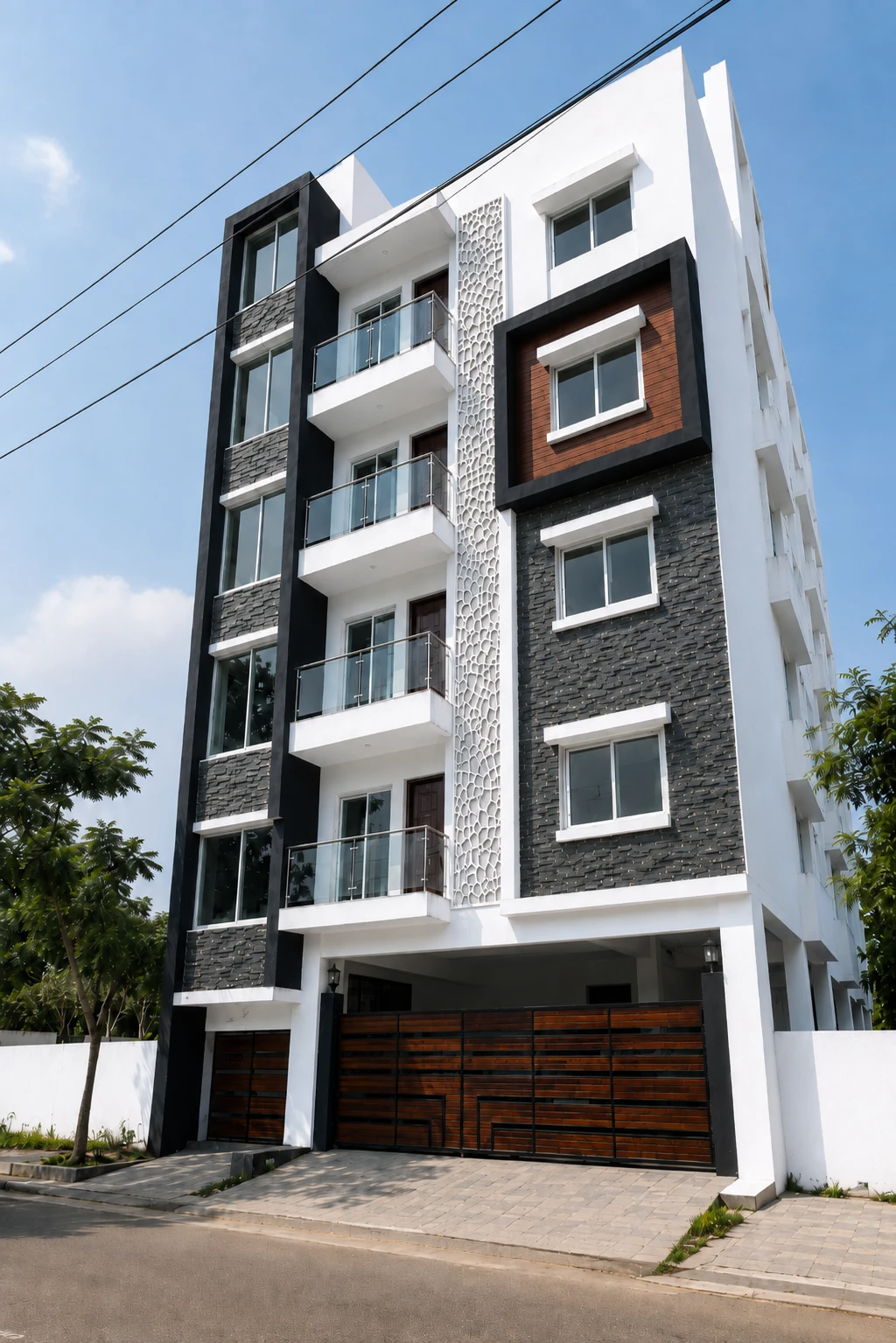 Completed multi dwelling residential building by ADC in Bengaluru